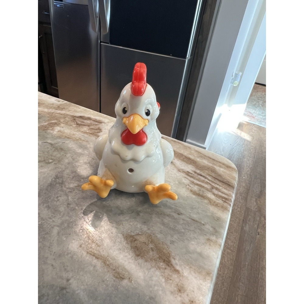 Rooster Chirping Farm Animal Indoor Decor Mini Motion Activated Sounds Plastic